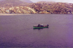 fly fishing at lough currane with Tom O'Shea