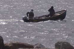 fly fishing at lough currane with Tom O'Shea